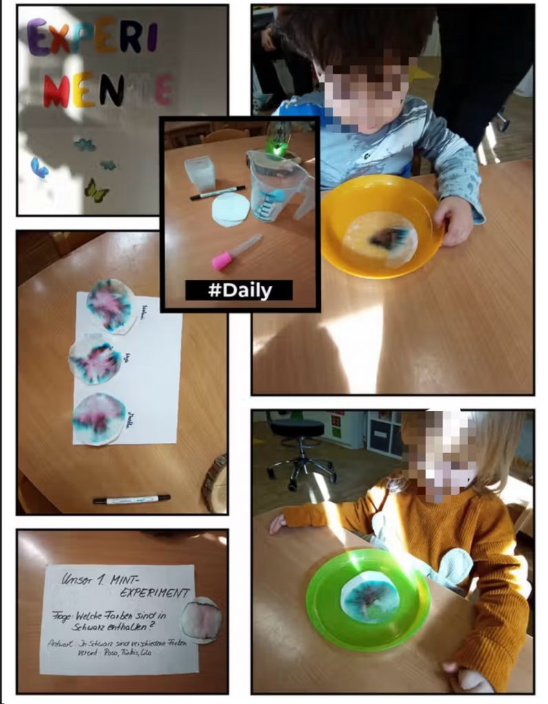 Kinder Experimentieren