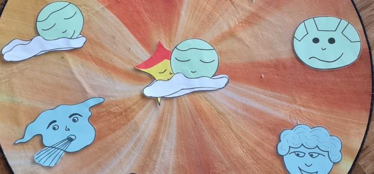 Projekt: Der kleine Stern 🌟 Bild mit Himmelszeichen