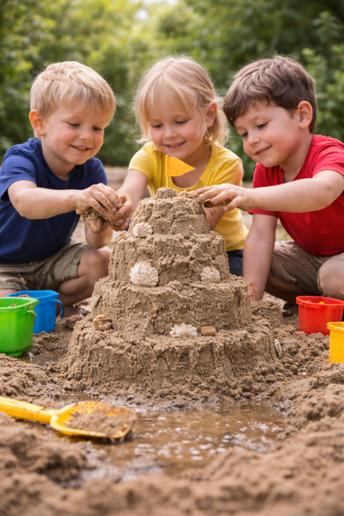 Nicht nur Bauen im Sand