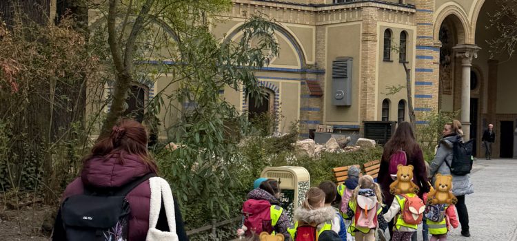 Die Zehlendorfer Teddys zu Besuch im Zoo Berlin