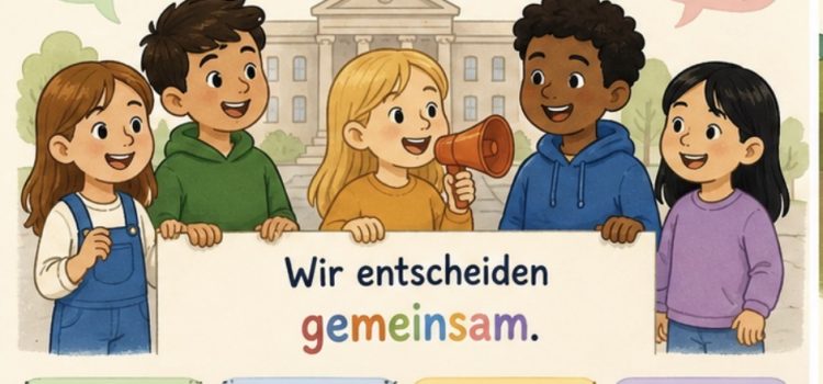 m Morgenkreis haben wir gemeinsam anhand anschaulicher Bilder und vieler Beispiele aus dem Alltag darüber gesprochen, warum jede Meinung wichtig ist, wie gutes Zuhören funktioniert und weshalb Respekt und Rücksicht unser Zusammenleben bereichern. Die Kinder brachten ihre eigenen Erfahrungen ein, stellten Fragen und überlegten gemeinsam, wie sie Konflikte lösen und füreinander da sein können.